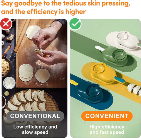 Ramdan Bundle 5 IN 1 Vegetable Cutter+2 in 1 Dumpling & Samosa Maker