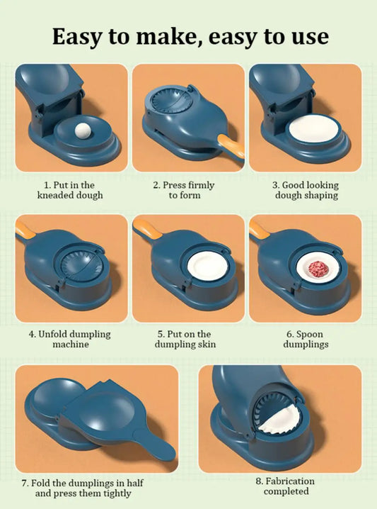 Ramdan Bundle 5 IN 1 Vegetable Cutter+2 in 1 Dumpling & Samosa Maker